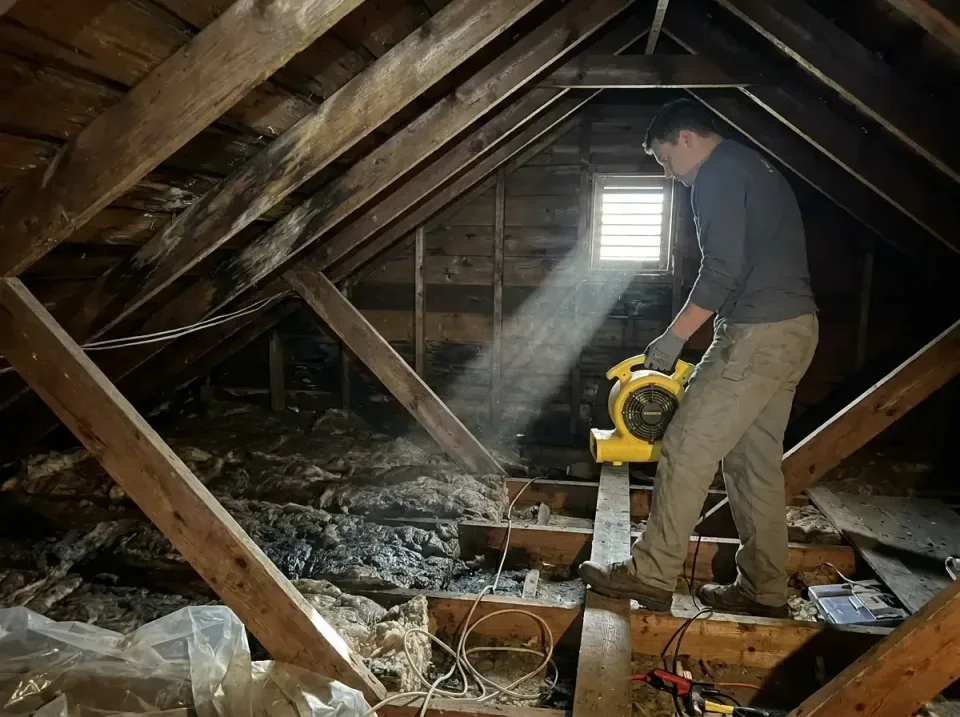 attic-water-damage-drying-proc-007 — frequently asked questions, Emergency Water Extraction & 24/7 Flood Response in Murray,…